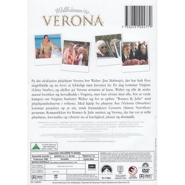 Welk�mm to Verona (DVD)