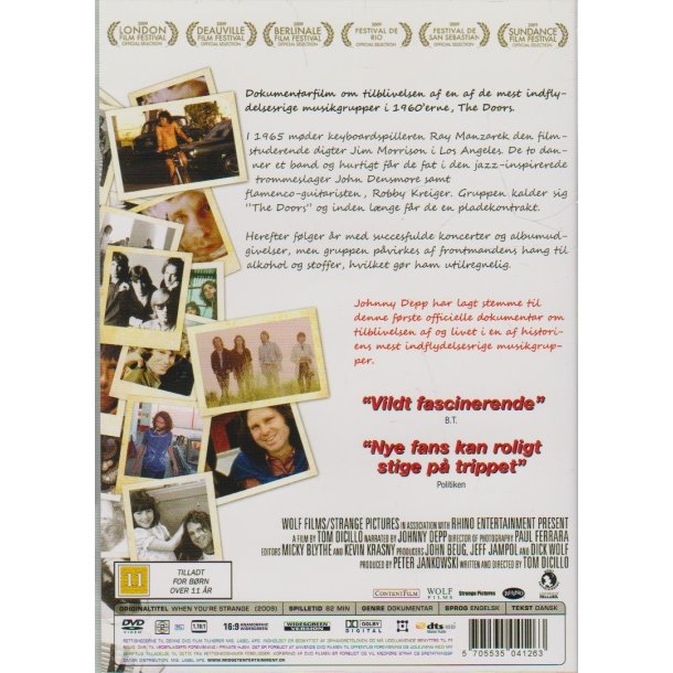 When you're strange (DVD)