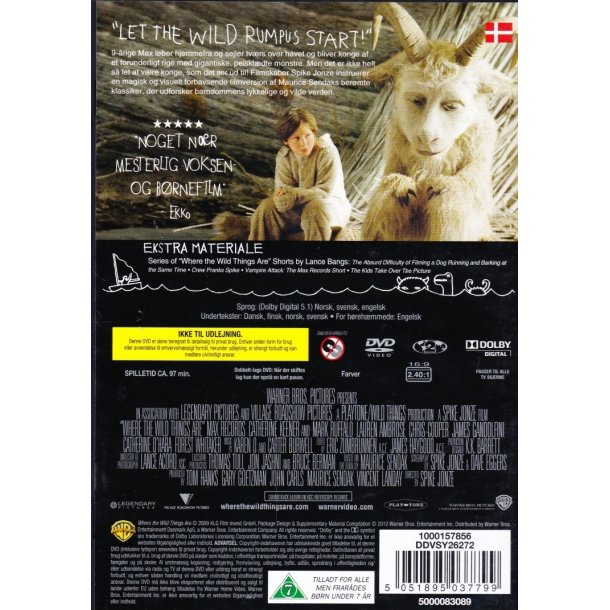 Where the wild things are (DVD)