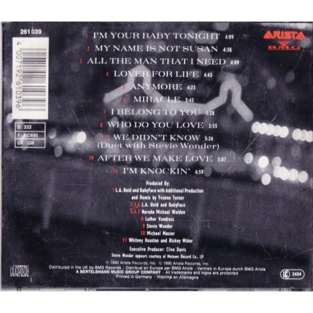 I'm your Baby tonight (CD)