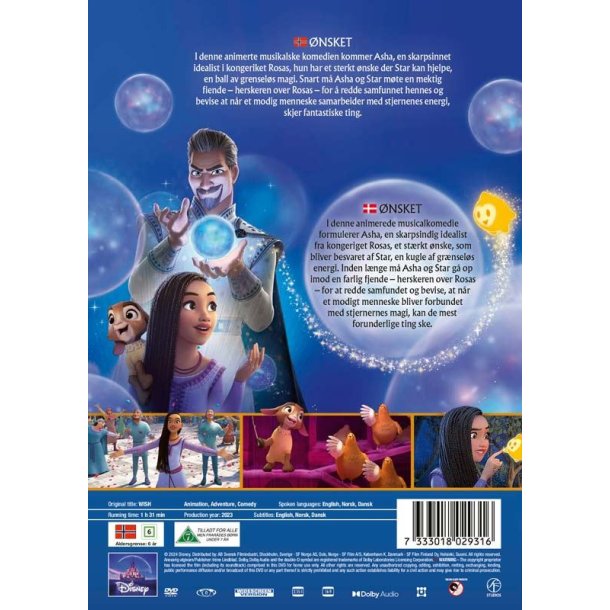 Wish - Disney Klassikere nr. 59 (DVD)