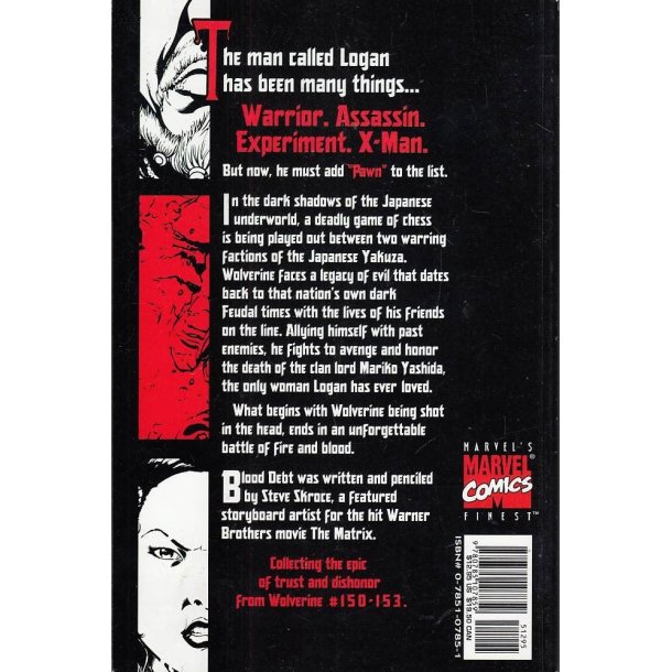 Wolverine Blood debt 