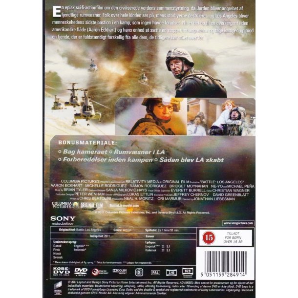 World invasion - Battle Los Angeles (DVD)