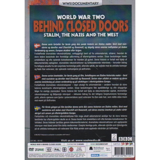 World War two - Behind closed doors (DVD)