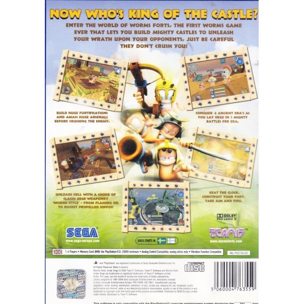 Worms forts - Under siege (Spil)