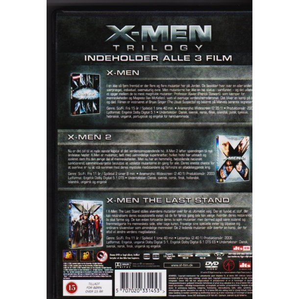 X-men - Trilogy (DVD)