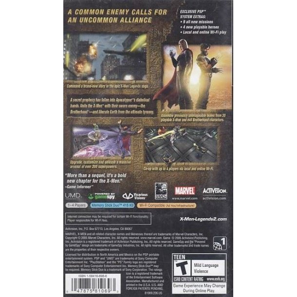 X-Men Legends 2 - Rise of Apocalypse (Spil)