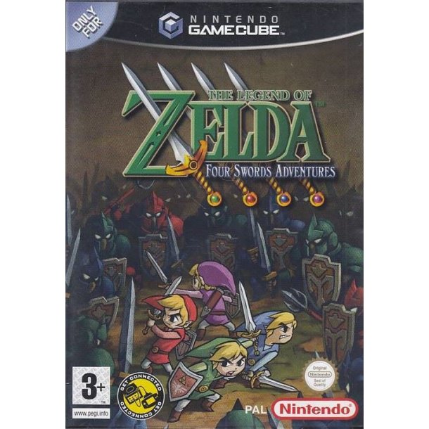 The Legend of Zelda - Four swords adventures (Spil)