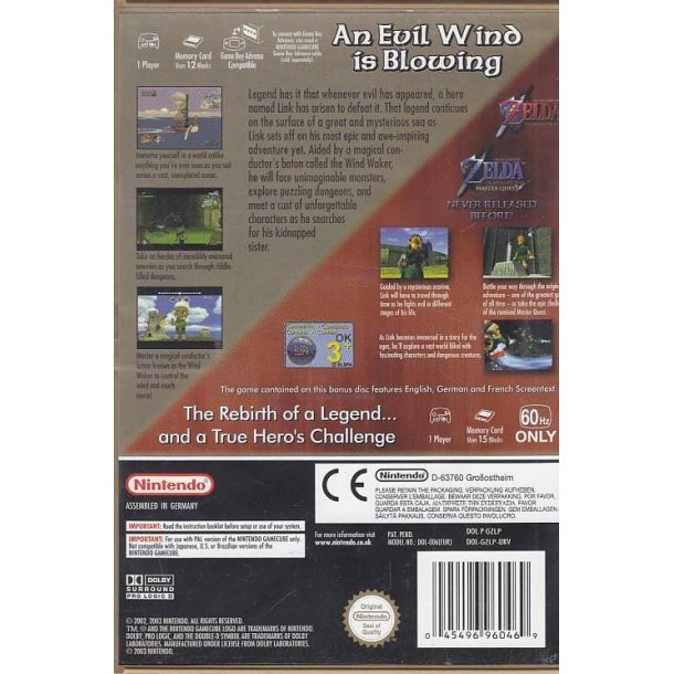 The Legend of Zelda - the wind waker (Spil)