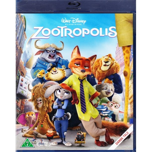 Zootropolis - Disney klassikere nr. 54 (Blu-ray)