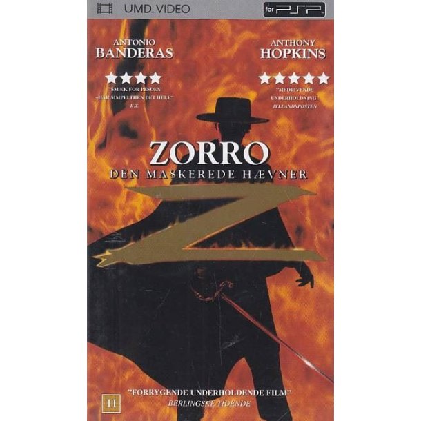 Zorro den maskerede h�vner (UMD)