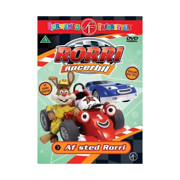 Rorri Racerbil 2 - Af sted Rorri  (DVD) 