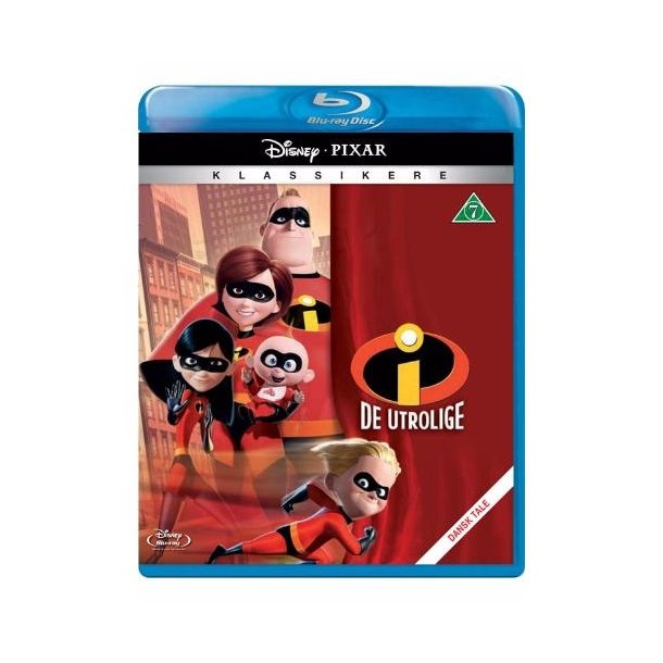 De utrolige - Disney Pixar nr. 6 (Blu-ray)