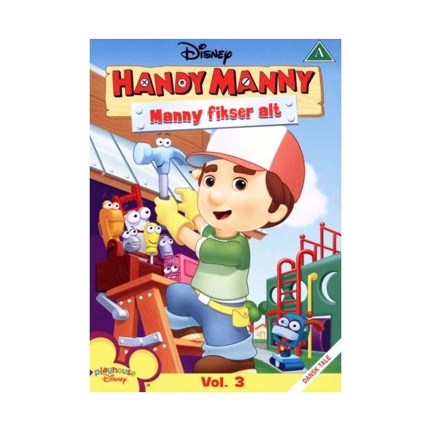 Handy Manny: Vol 3 - Manny fikser alt (DVD)