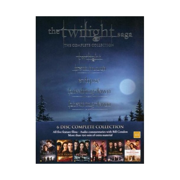 The Twilight Saga - Complete Collection (DVD)