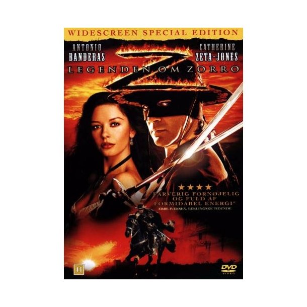 Legenden om Zorro (DVD)