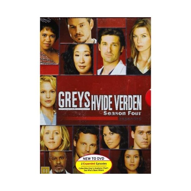 Greys hvide verden - S�son 4 (DVD)