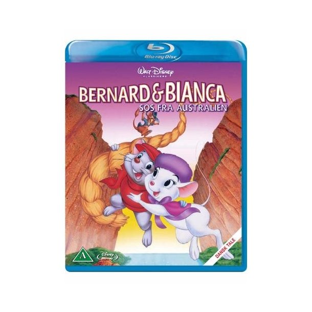Bernard og  Bianca - Sos fra Australien - Disney klassiker nr. 29 (Blu-ray)