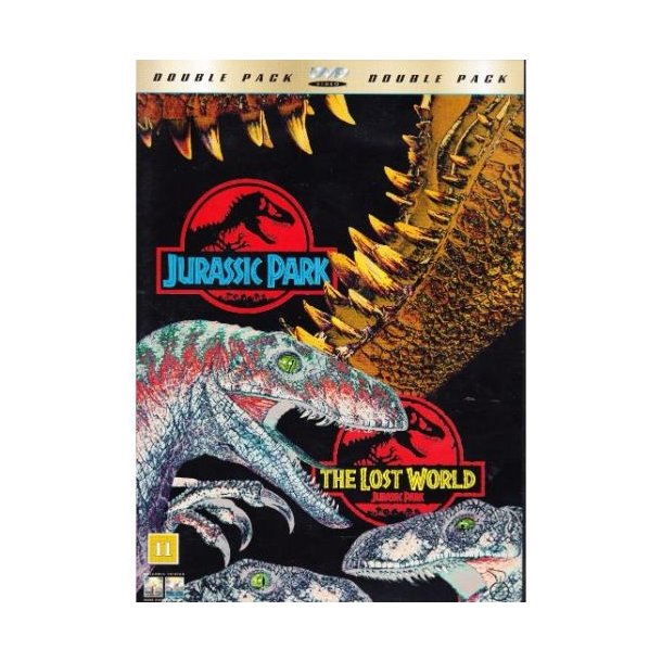 Jurassic park and The lost world - 2film (DVD)