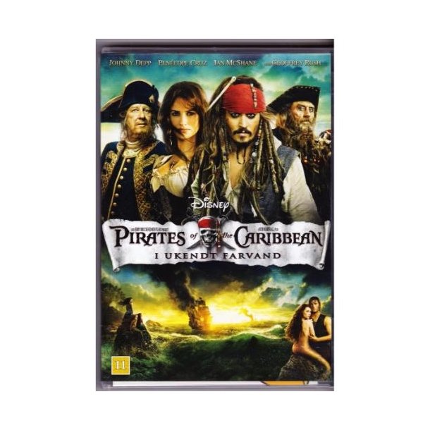 Pirates of the Caribbean - I ukendt farvand (DVD)