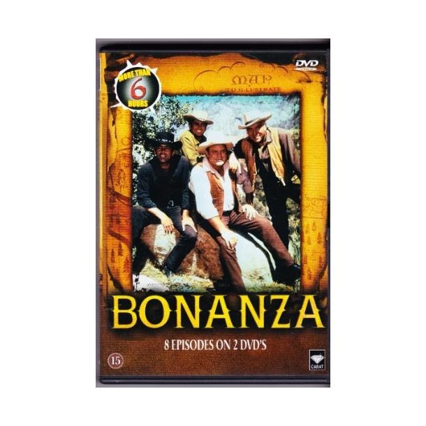 Bonanza - 8 Episoder (DVD)