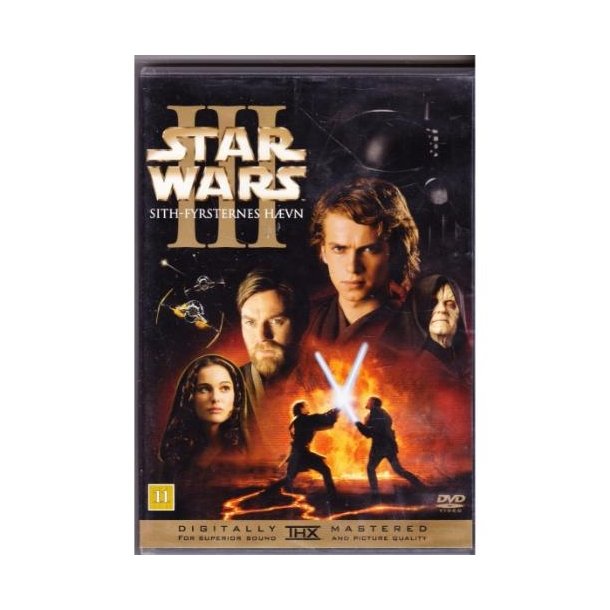 Star wars 3 - Sith-fyrsternes h�vn (DVD)