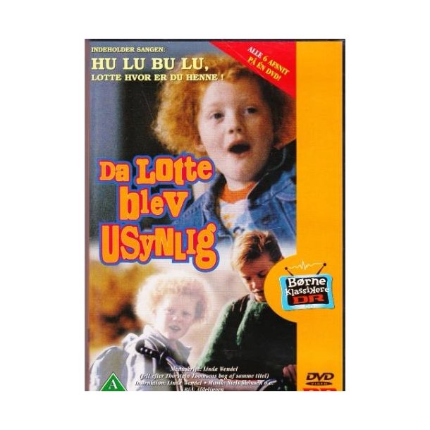 Da Lotte blev usynlig (DVD)