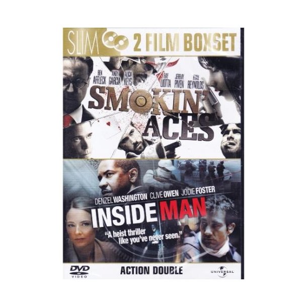 Smoking aces og Inside man (DVD)