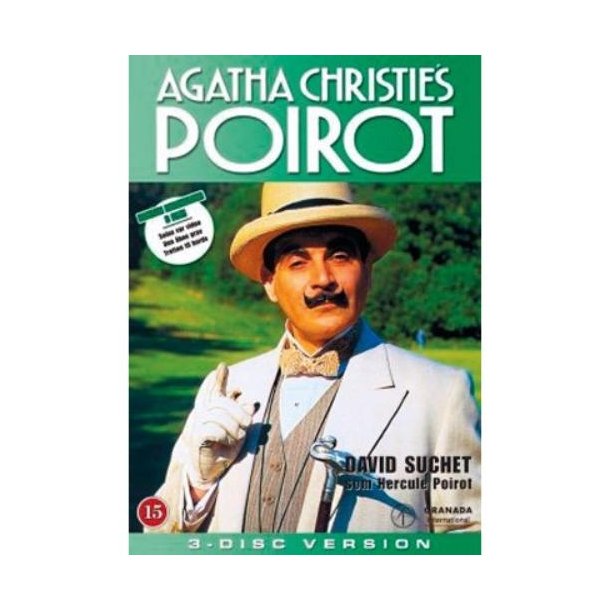 Hercule Poirot 3 film (DVD)